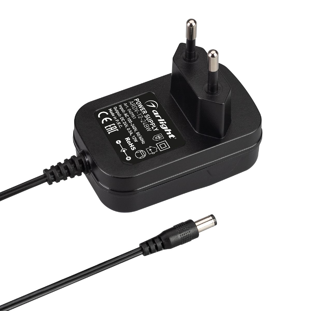 Блок питания ARDV-12-24BW (24V, 0.5A, 12W) 040951