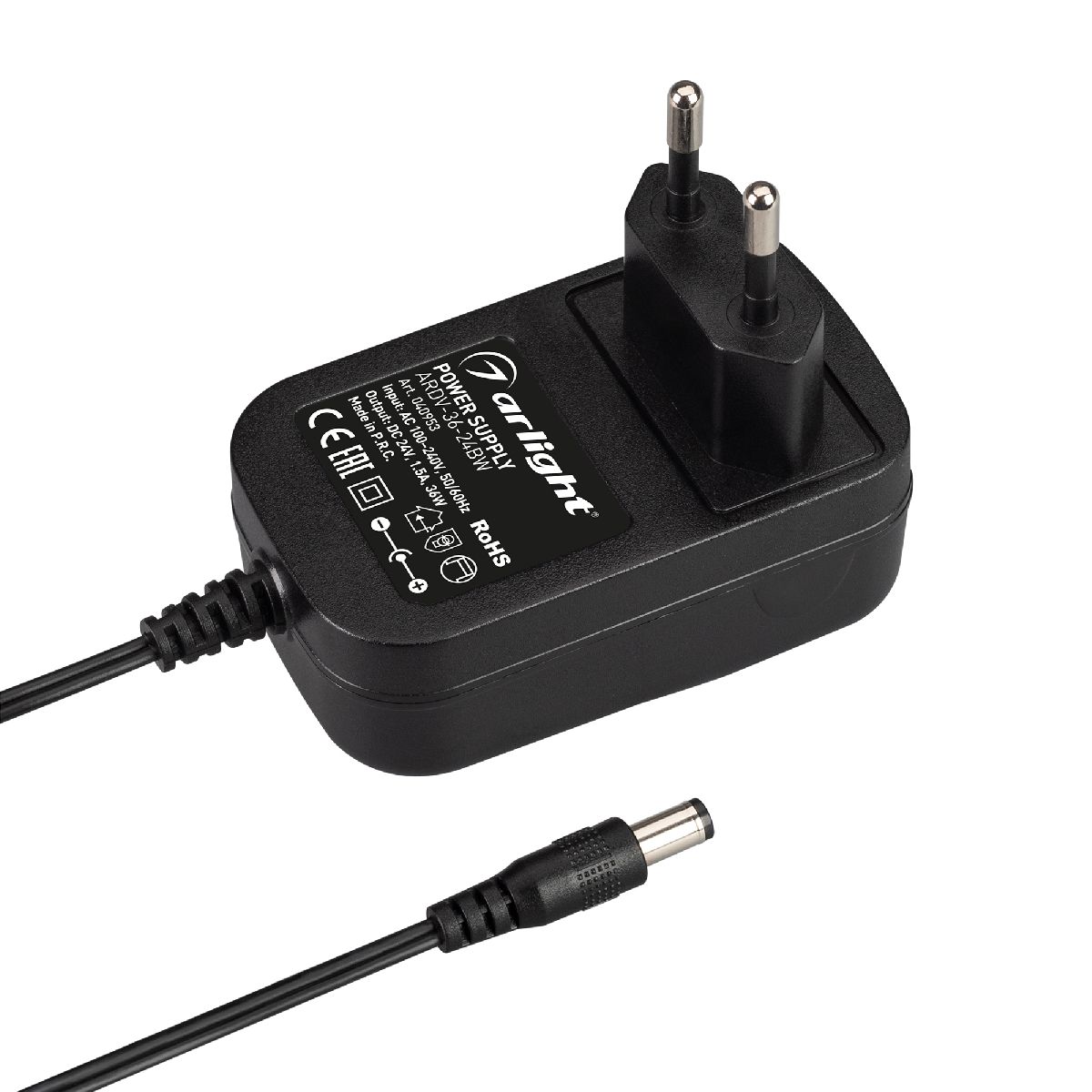 Блок питания ARDV-36-24BW (24V, 1.5A, 36W) 040953