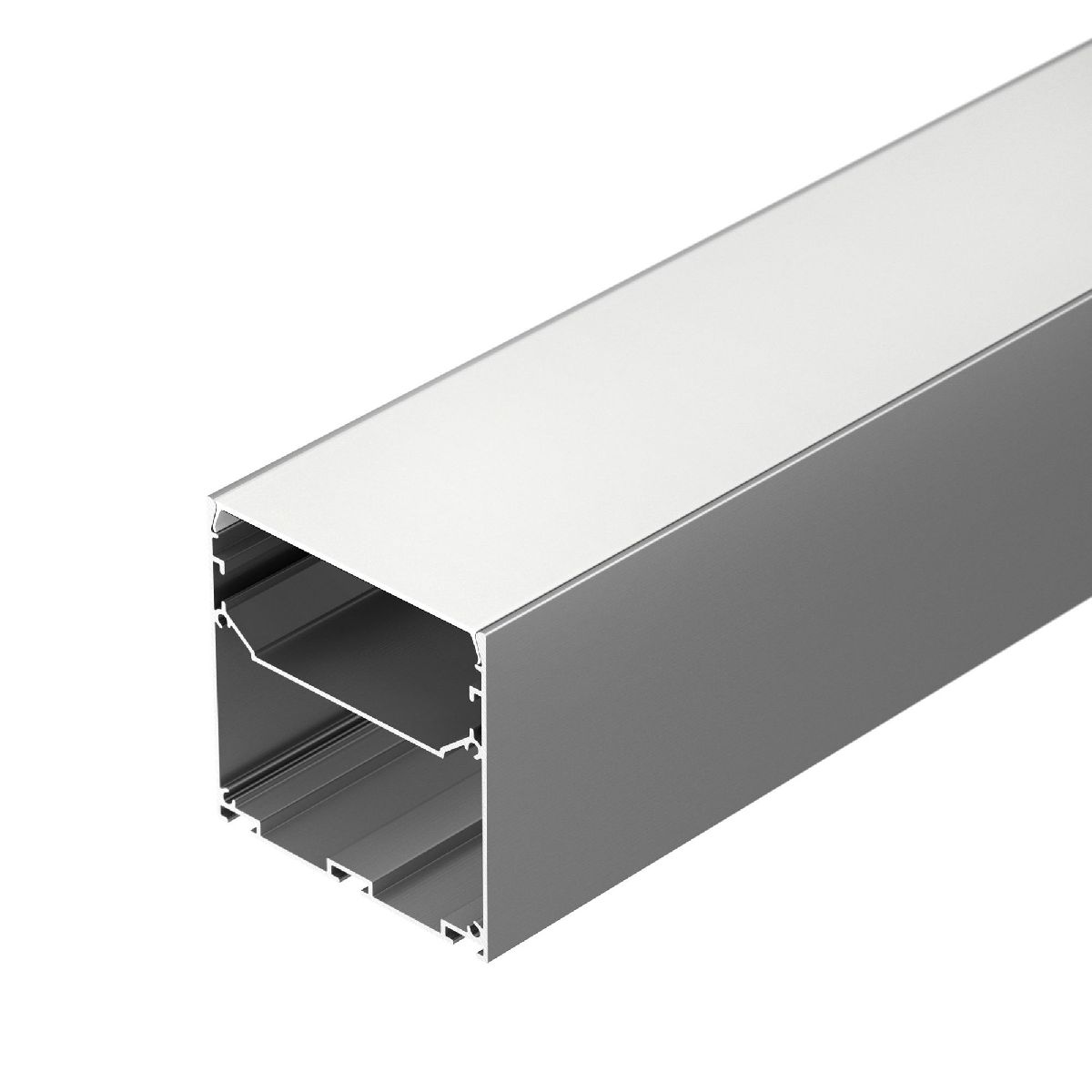Алюминиевый профиль LINE-S-7575-3000 ANOD 041854