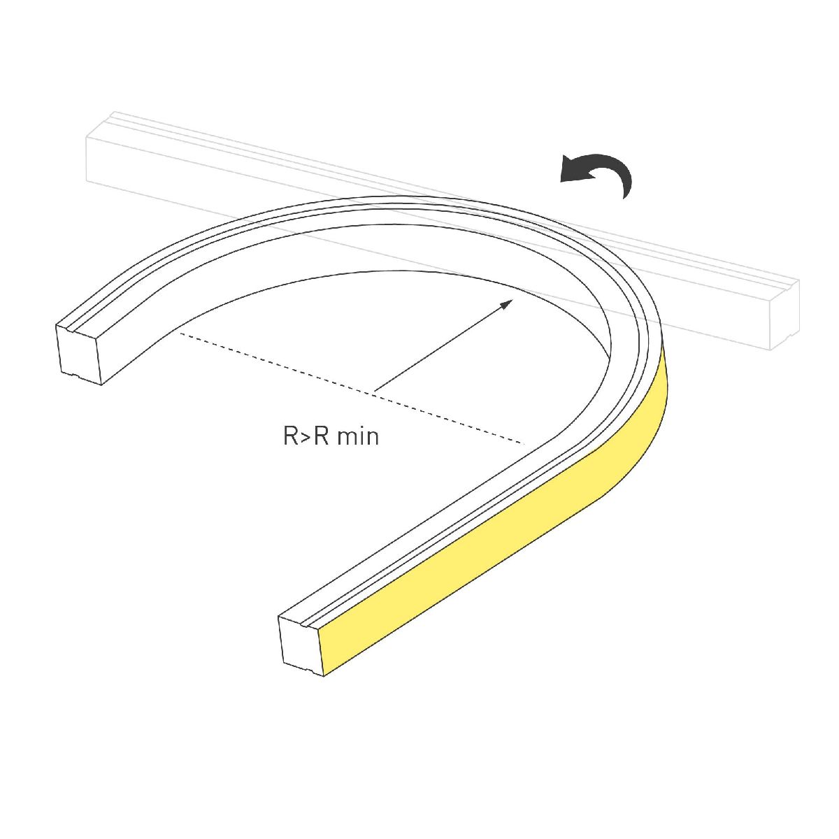 Грейзер THOR-TOP-B70-10x10mm 24V Warm2700 (15 W/m, IP67, 5m, wire x2) 042072