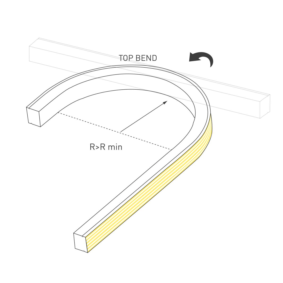 Светодиодная герметичная лента SPI STARDUST-TOP-B60-30x20mm 12V RGB (12 W/m, IP65, 5m, wire x1) 042134