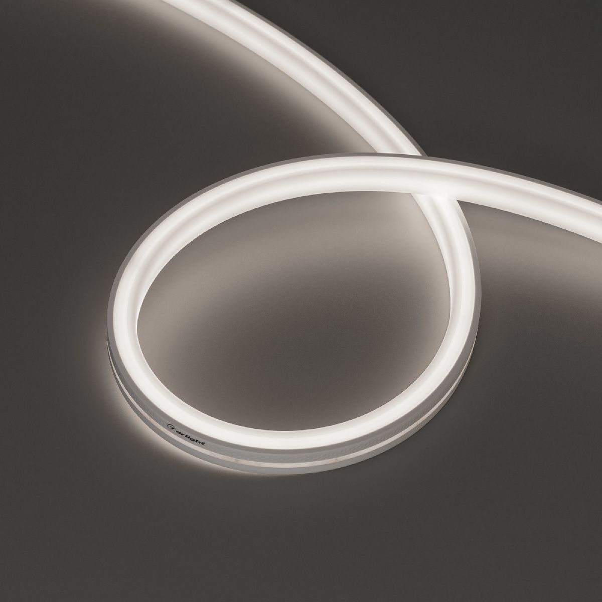 Светодиодная герметичная лента MOONLIGHT-TOP-U-A156-13x12mm 24V Day5000 (11 W/m, IP67, 5m, wire x2) 042777