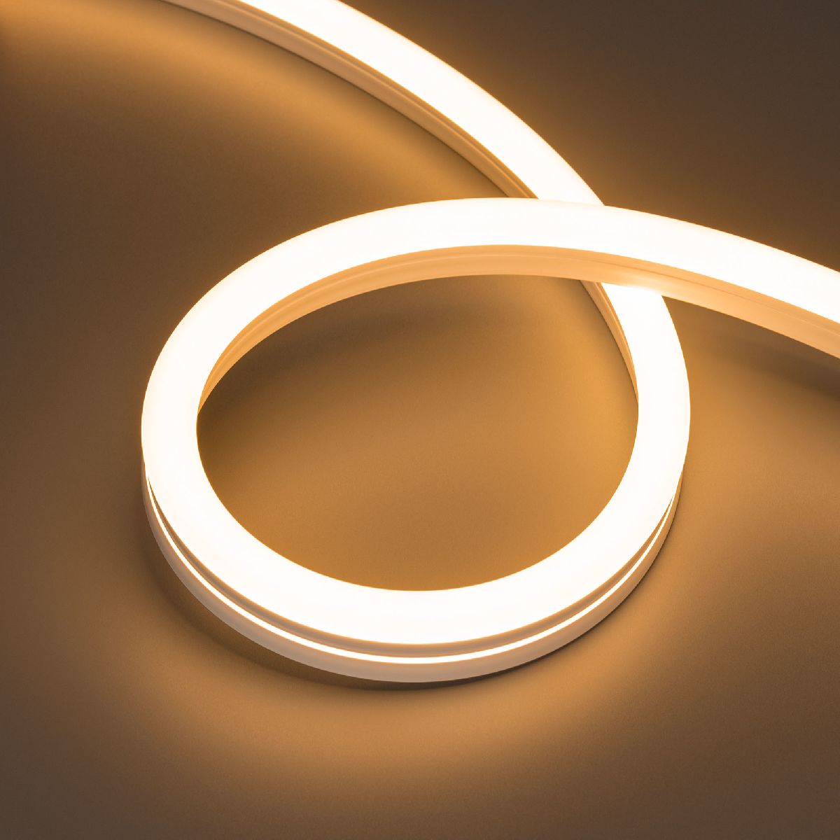 Светодиодная герметичная лента MOONLIGHT-SIDE-A140-12x24mm 24V Warm2200 (9.6 W/m, IP68, 5m, wire x2) 042799