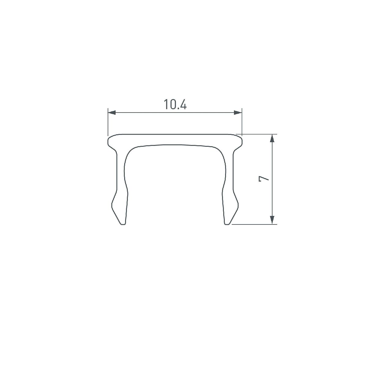 Экран ARH-PLINTUS-FANTOM-3000 Opal 043128