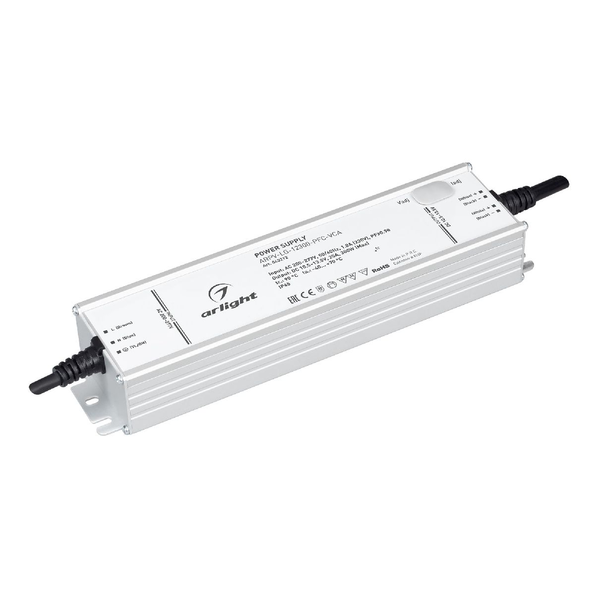 Блок питания ARPV-LG-12300-PFC-VCA (10.5-13.5V, 25A, 300W) 043212