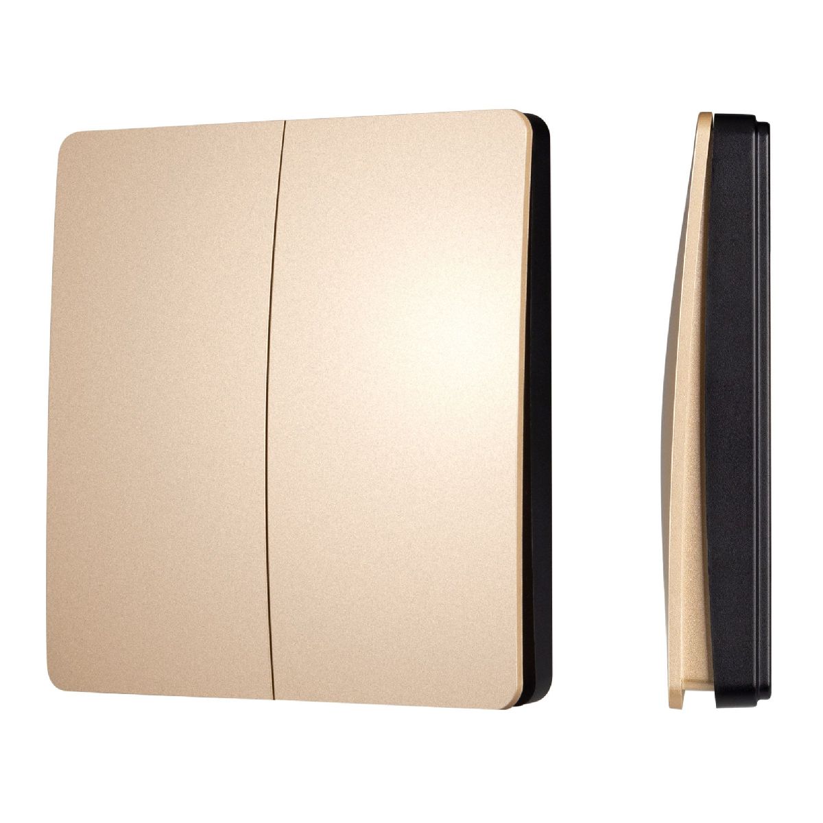 Кнопочная панель KINETIC-801-22-2G-WP-SUF Gold (No battery, IP67, 433Mhz) 043313