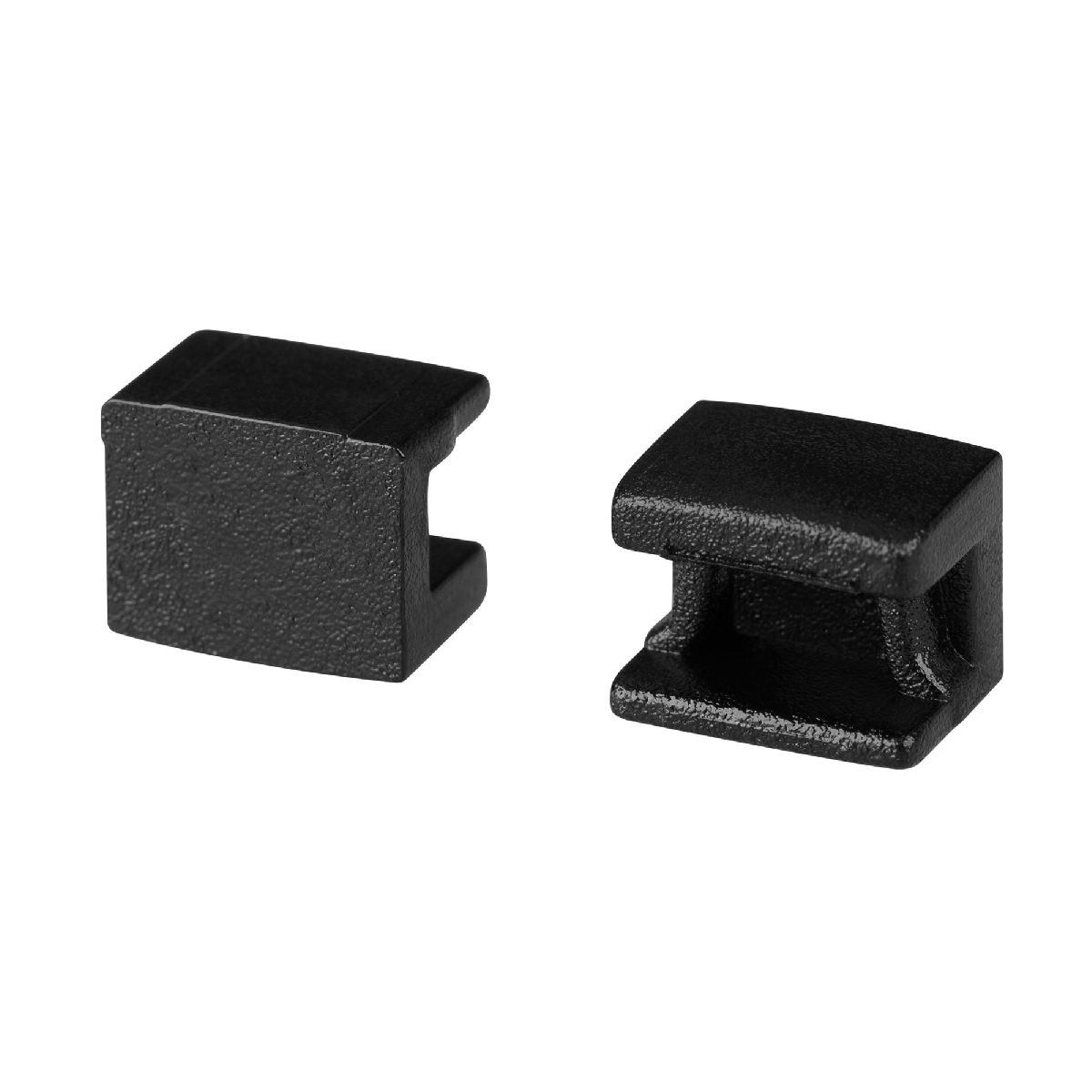 Заглушка PLINTUS-FANTOM-BENT BLACK глухая 043662