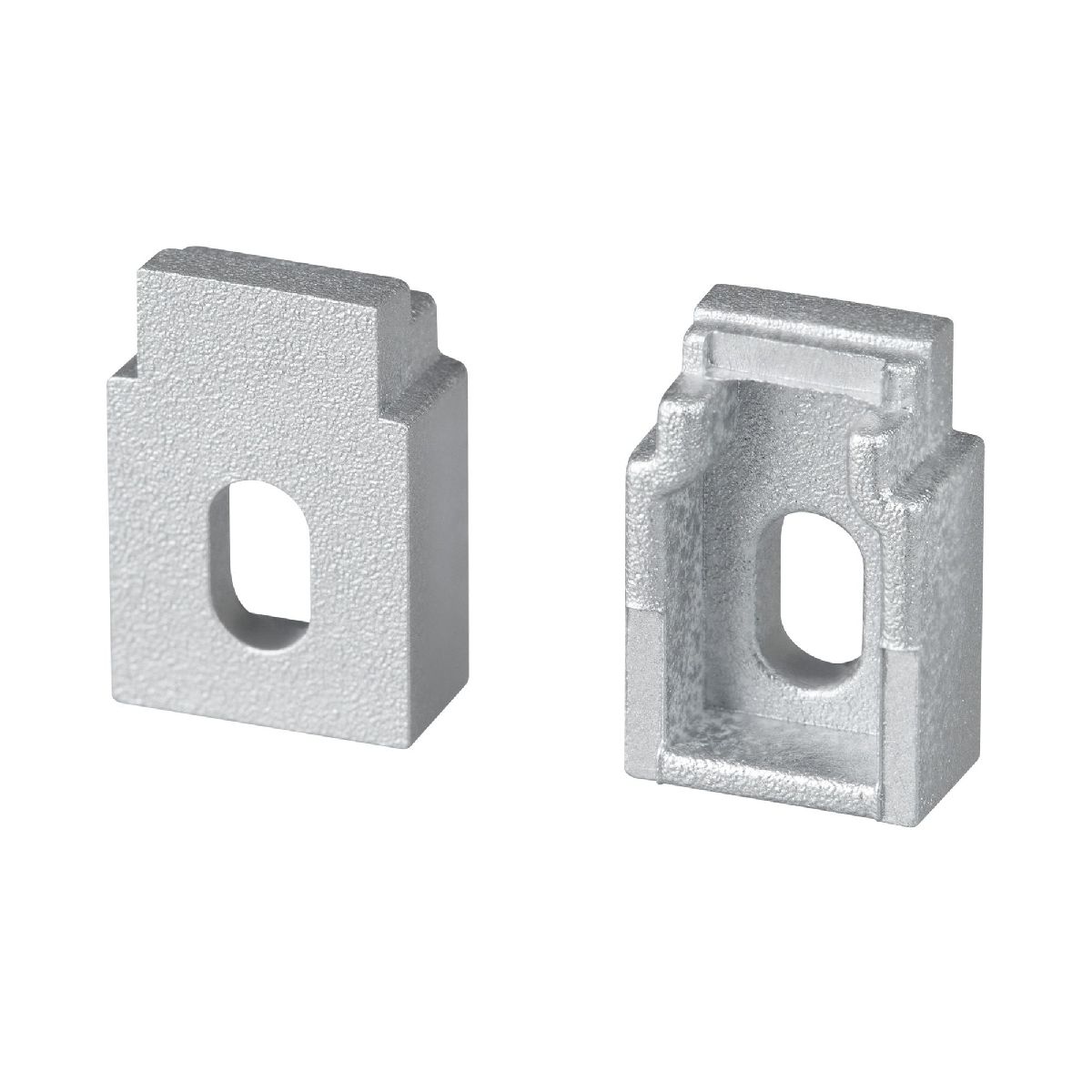 Заглушка WALL-FANTOM-BENT-W10-SIDE с отверстием 043883