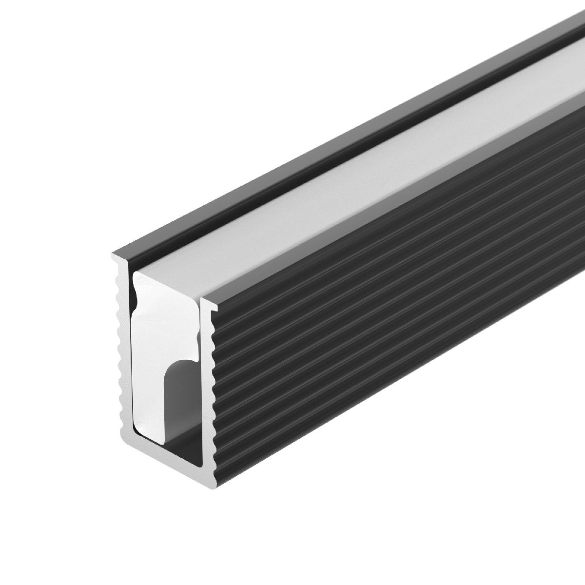 Алюминиевый профиль SL-MINI-6-H9-2000 ANOD BLACK 044082