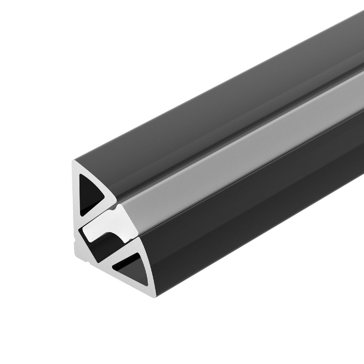 Алюминиевый профиль SL-KANT-H11-2000 ANOD BLACK 044086