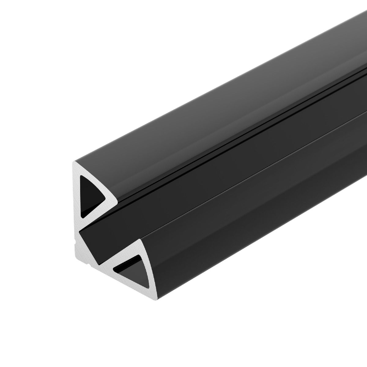 Алюминиевый профиль SL-KANT-H11-2000 ANOD BLACK 044086