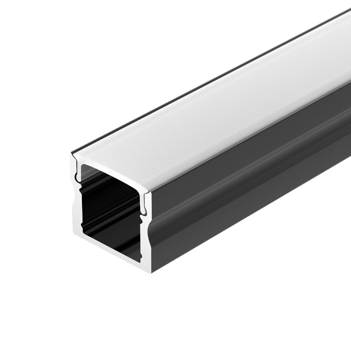 Алюминиевый профиль LINE-1715-2000 ANOD BLACK 044275