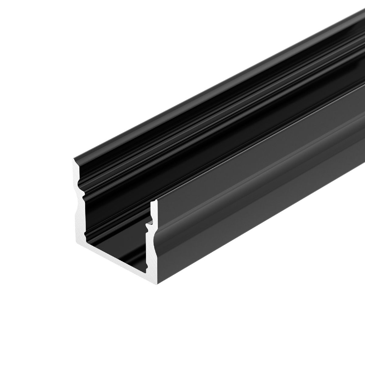 Алюминиевый профиль LINE-1715-2000 ANOD BLACK 044275
