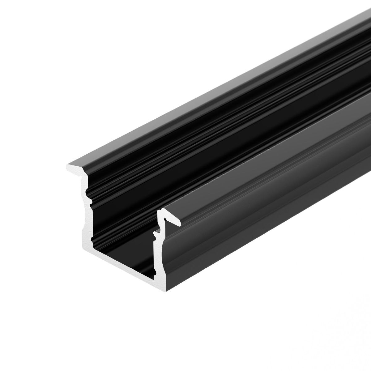 Алюминиевый профиль LINE-2315-F-2000 ANOD BLACK 044278