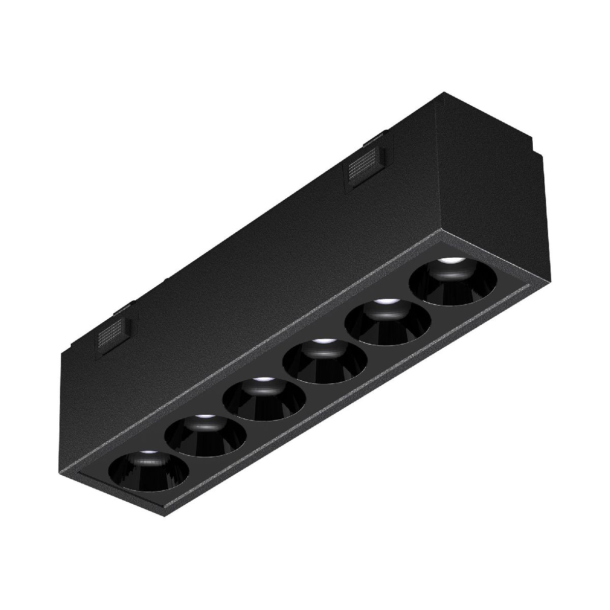 Трековый магнитный светильник MAG-VIBE-LASER-L101-6W Day4000 (BK, 24 deg, 48V) 044414