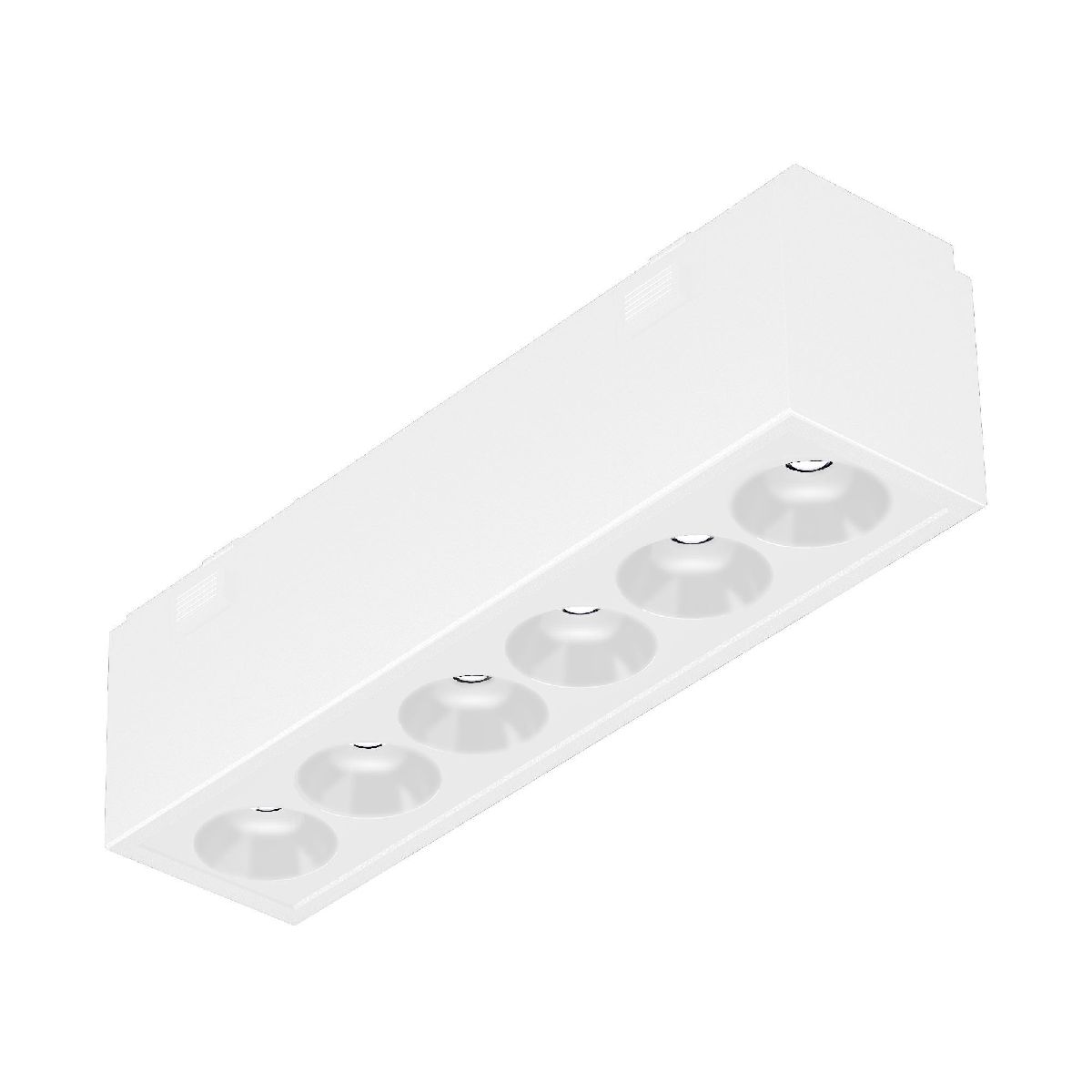 Трековый магнитный светильник MAG-VIBE-LASER-L101-6W Day4000 (WH, 24 deg, 48V) 044416