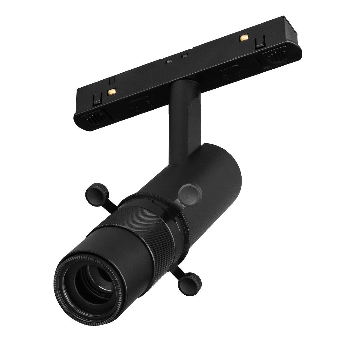 Трековый магнитный светильник MAG-ORIENT-SPOT-CROP-ZOOM-TC-R35-6W Day4000 (BK, 19-29 deg, 48V) 045066