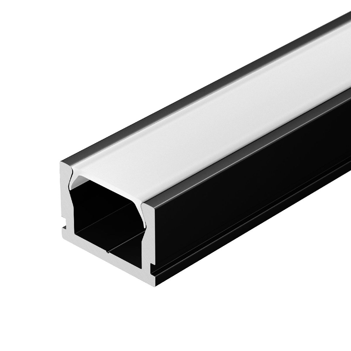 Алюминиевый профиль PIK-1007-2000 ANOD BLACK 045492