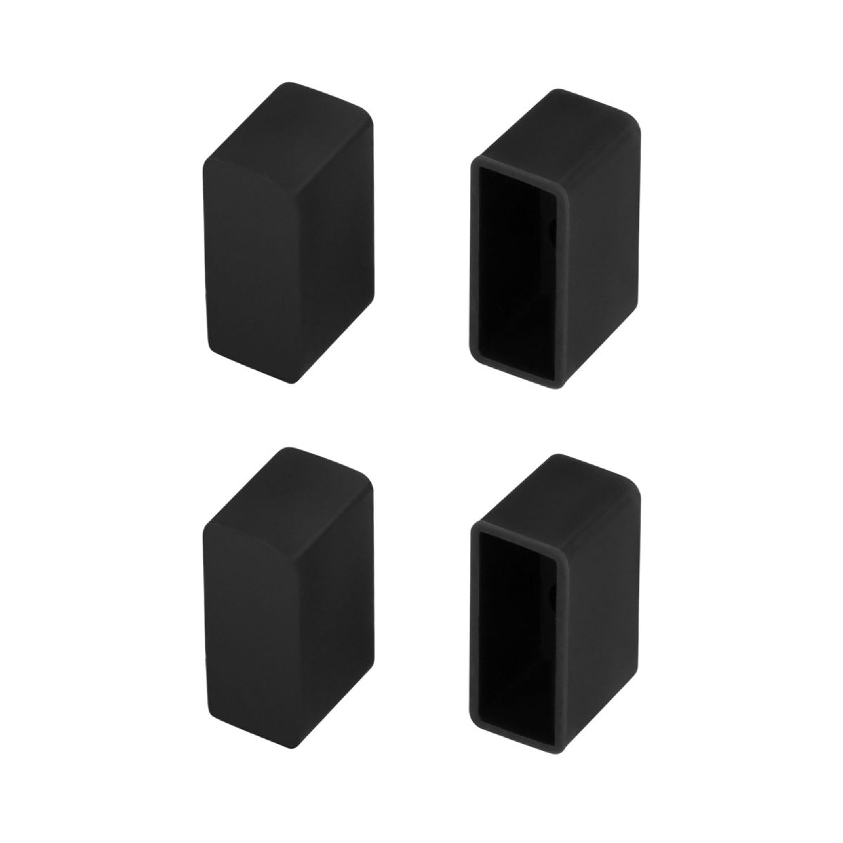 Заглушка WPH-FLEX-0616-SIDE BLACK глухая 045881