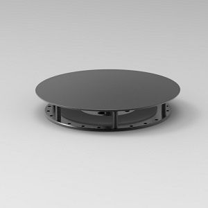 Крепление MOONLIGHT-BASE-ROUND-D18-S Black 046063