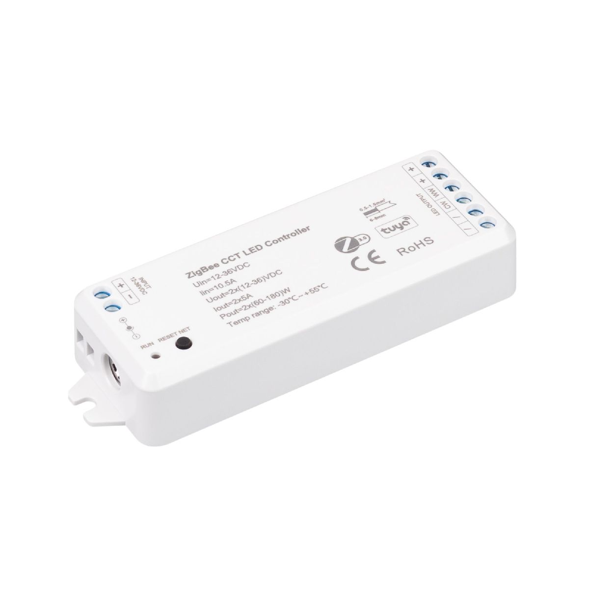 Диммер SMART-PWM-102-72-MIX-SUF (12-36V, 2x5A, ZB) 046535