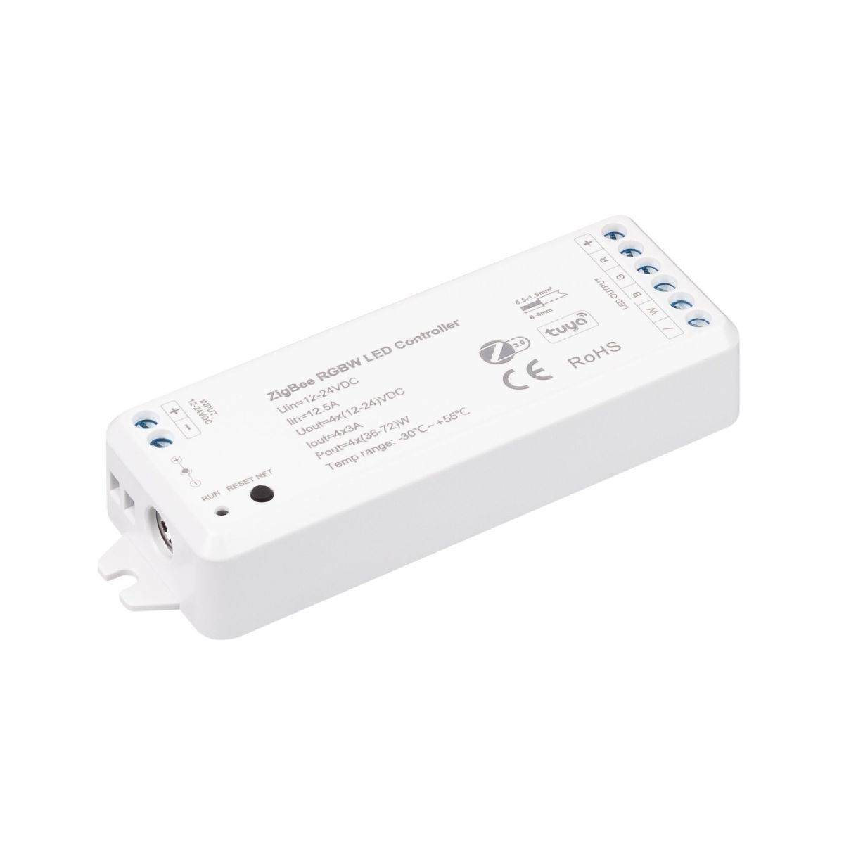 Диммер SMART-PWM-102-72-RGBW-SUF (12-24V, 4x3A, ZB) 046537
