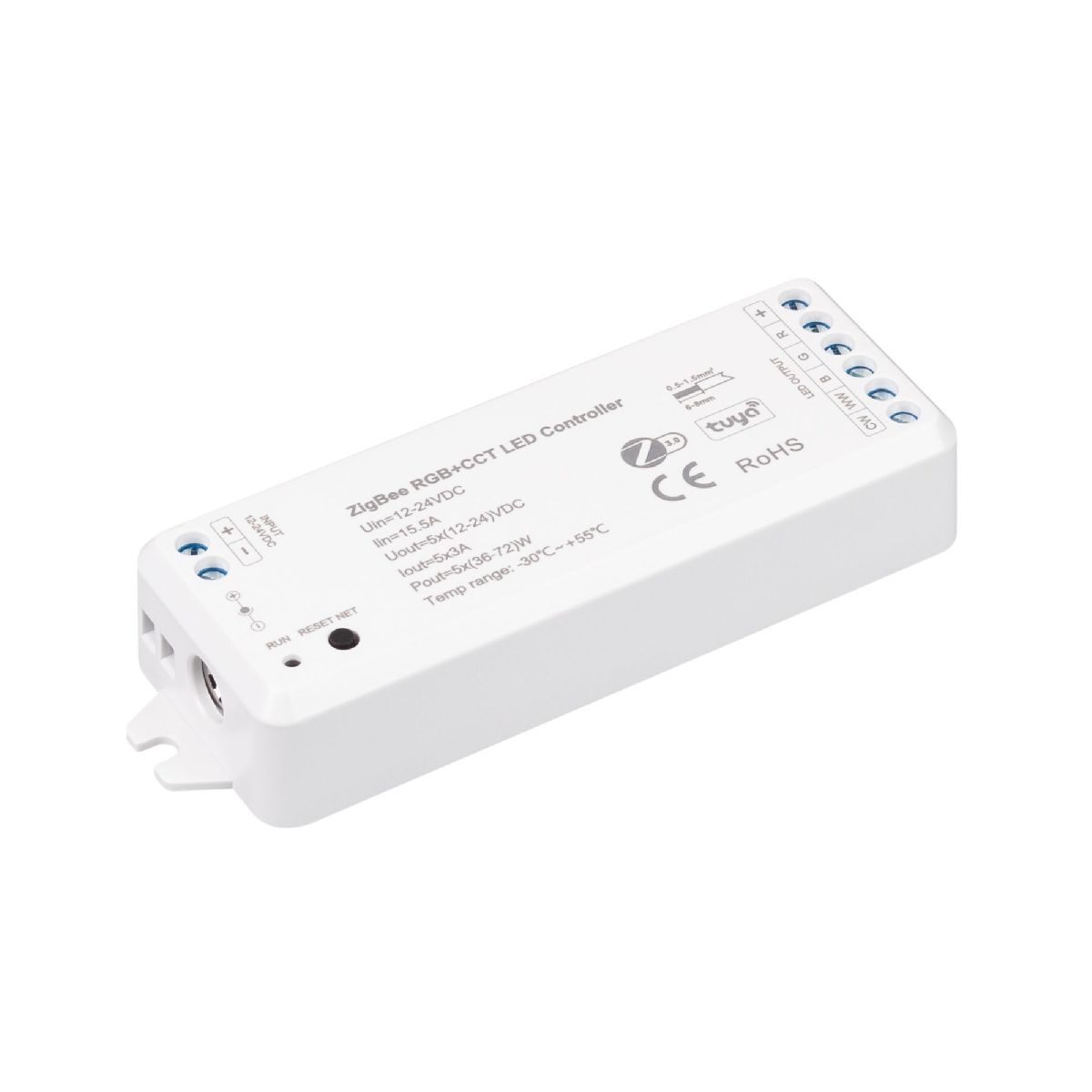 Диммер SMART-PWM-102-72-RGB-MIX-SUF (12-24V, 5x3A, ZB) 046538