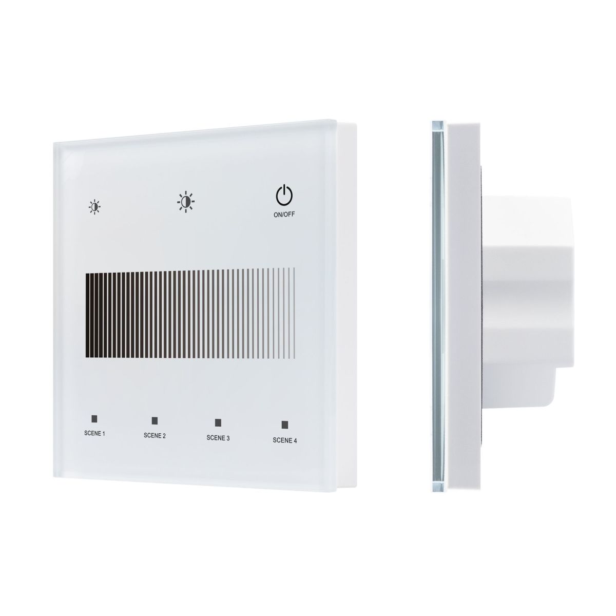 Сенсорная панель SMART-DALI-301-11-1G-4SC-DIM-IN White (BUS/24V, Touch, 2.4G) 046549