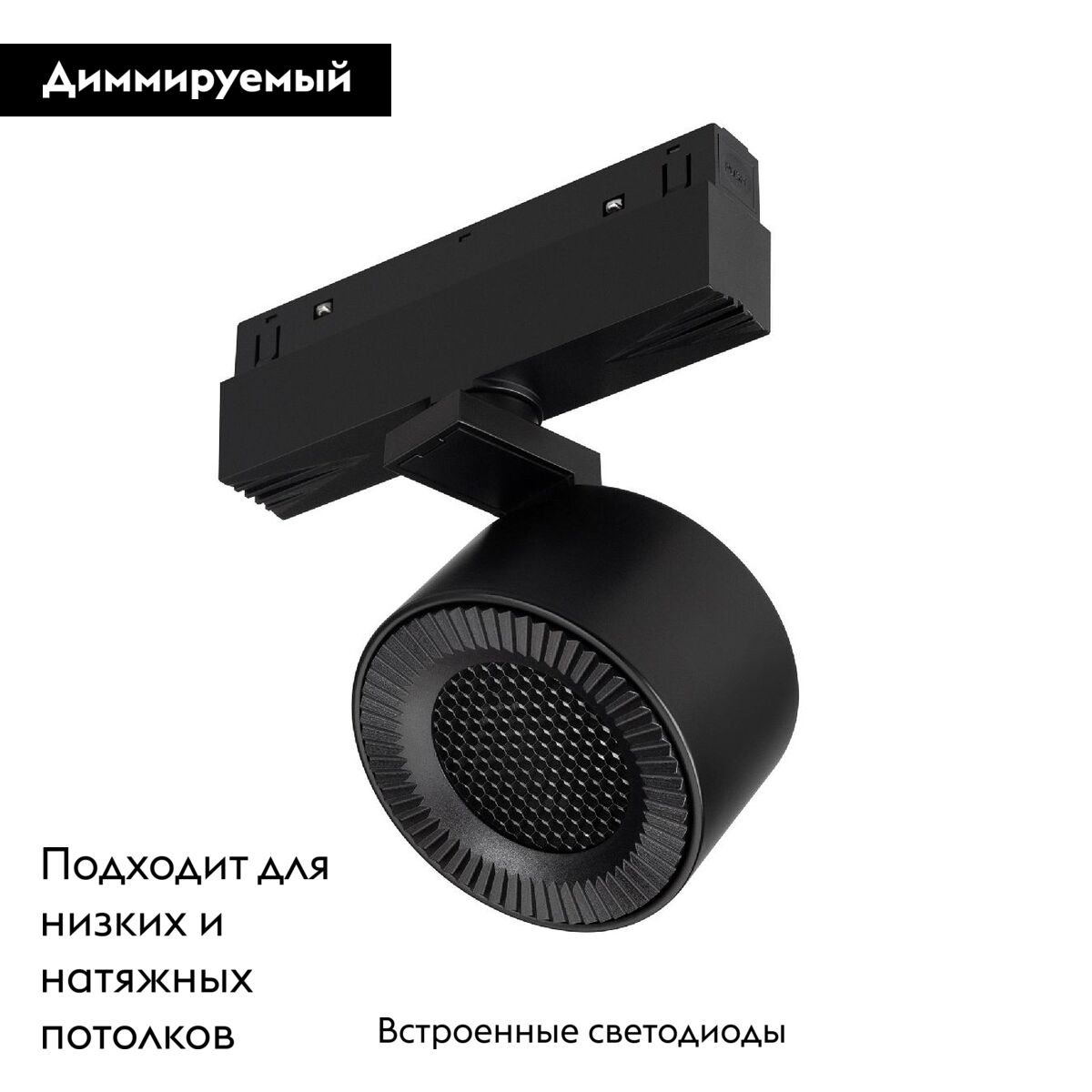 Трековый магнитный светильник MAG-ORIENT-POINT-R80-12W Day4000-MIX 047143