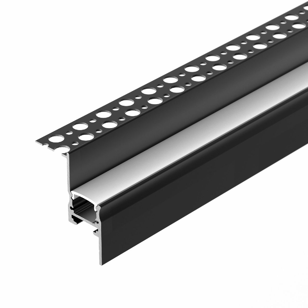Алюминиевый профиль ARH-СEIL-S14-SHADOW-2000 BLACK 047183