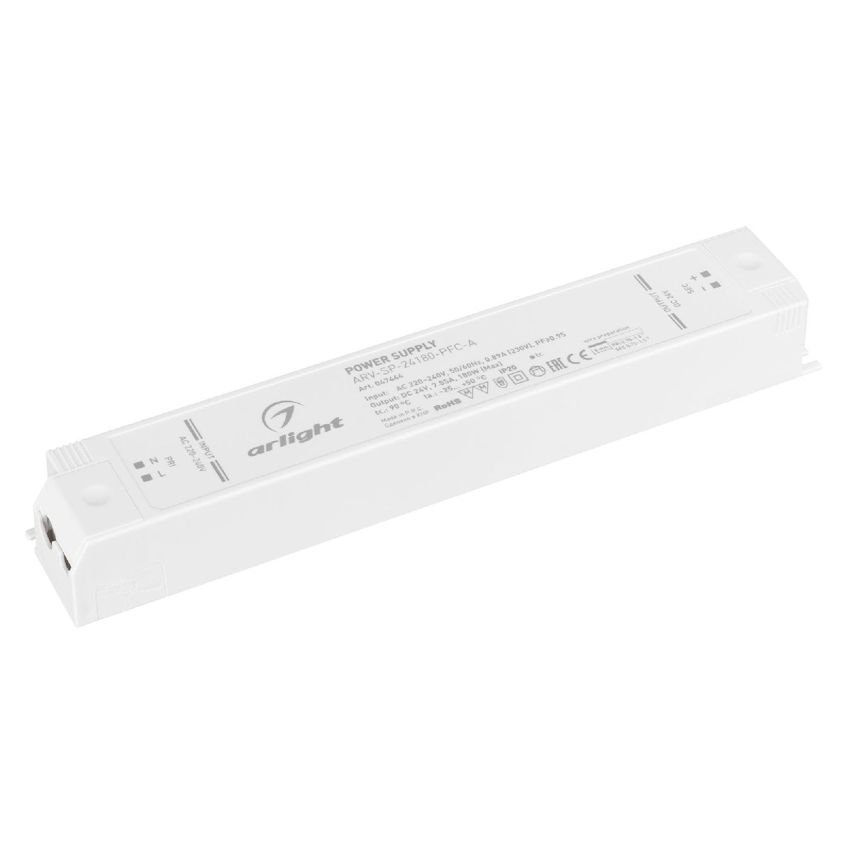 Блок питания ARV-SP-24180-PFC-A (24V, 7.5A, 180W) 047444