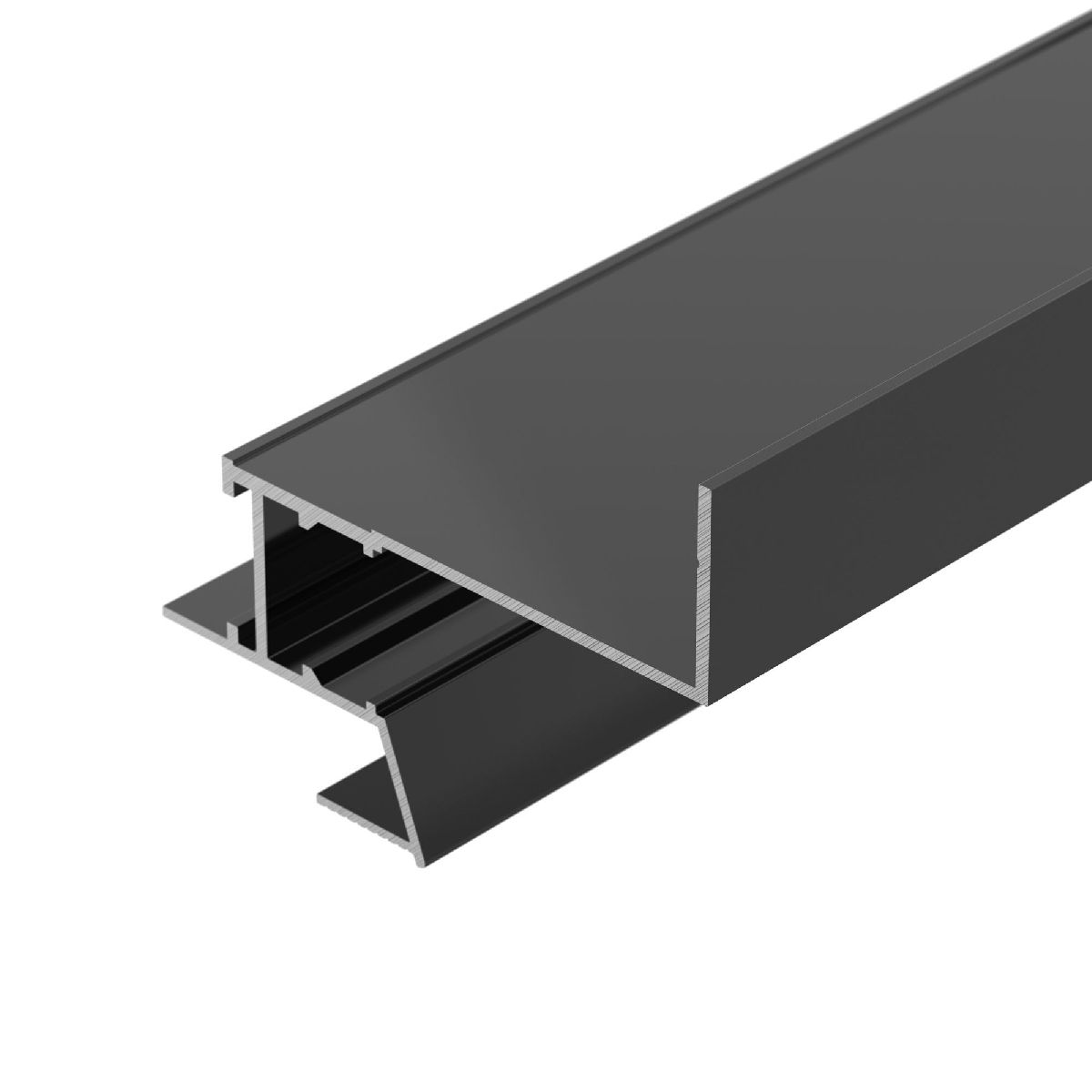 Алюминиевый профиль СEIL-S18-SHADOW-SIDE-3000 ANOD BLACK 047639