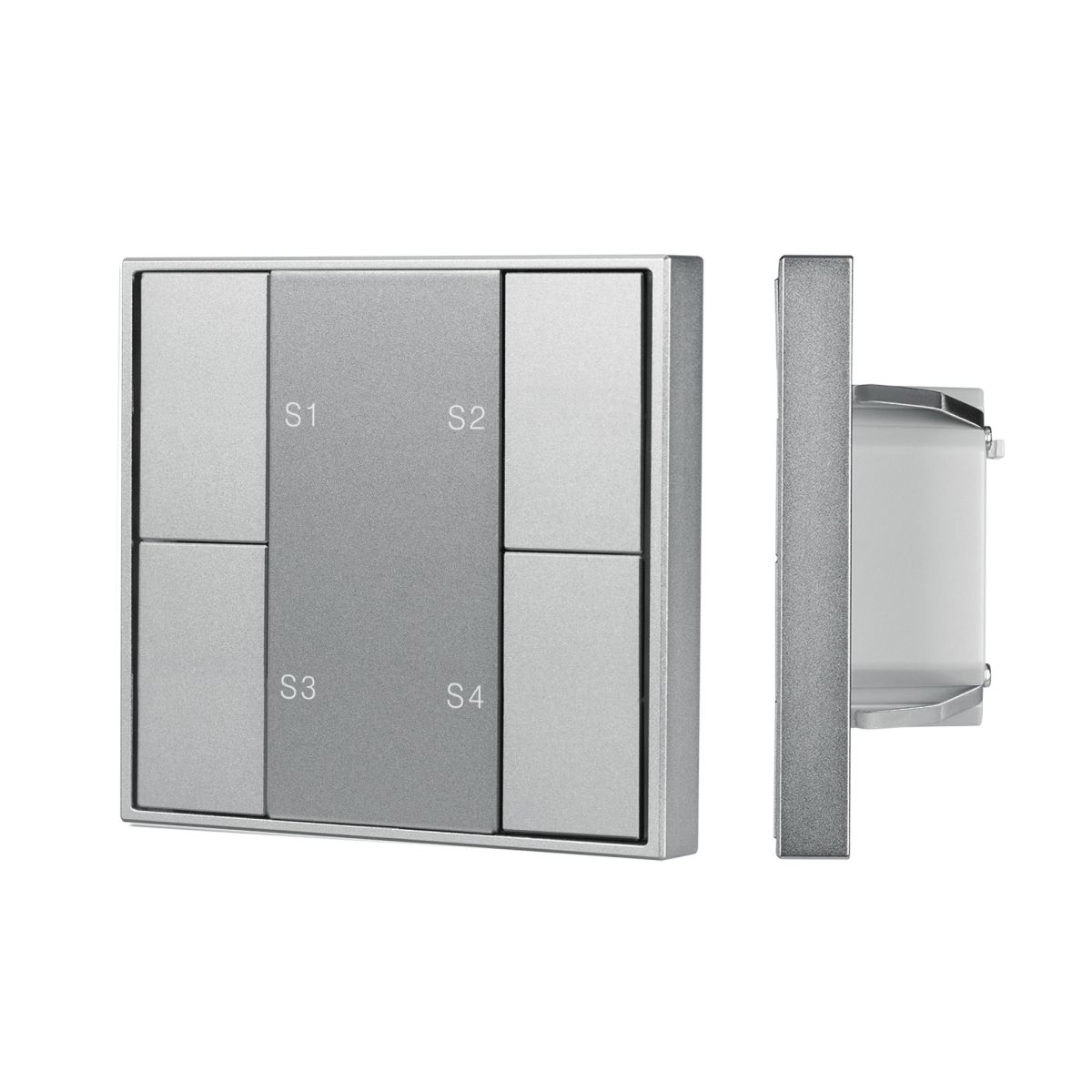 Кнопочная панель DALI-201-23-1G-4SC-IN Silver (BUS, Frame) 048184