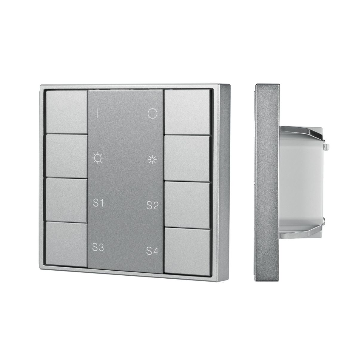 Кнопочная панель DALI-201-23-1G-4SC-DIM-DT6-IN Silver (BUS, Frame) 048187