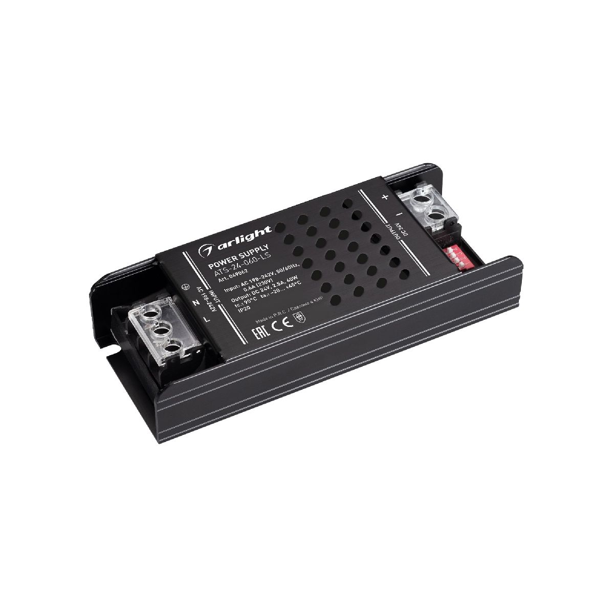 Блок питания ATS-24-060-LS (24V, 2.5A, 60W) 049062
