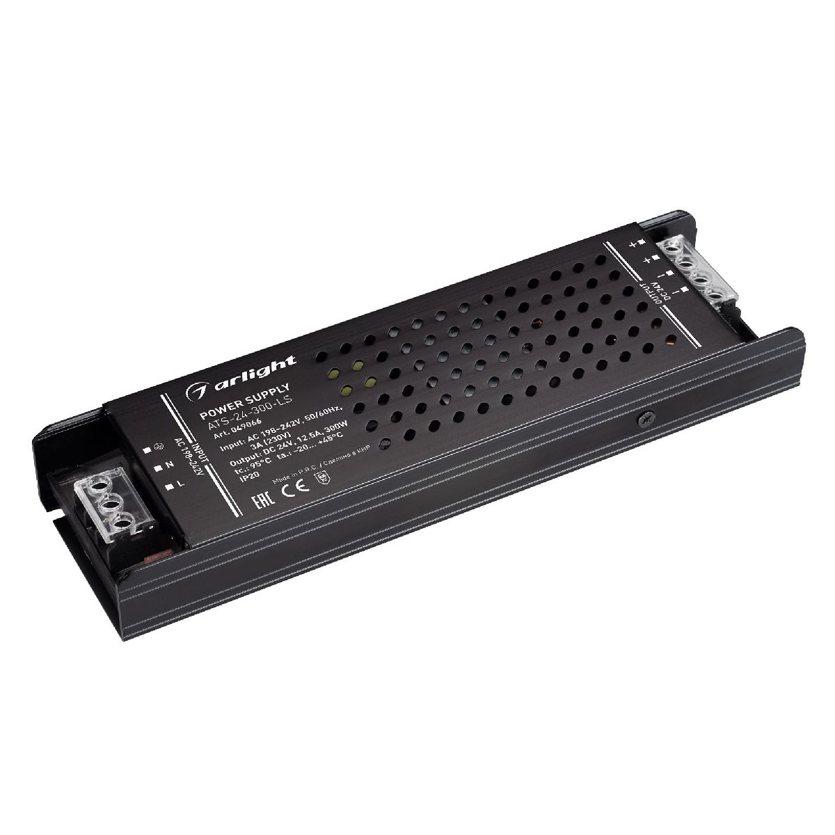 Блок питания ATS-24-300-LS (24V, 12.5A, 300W) 049066