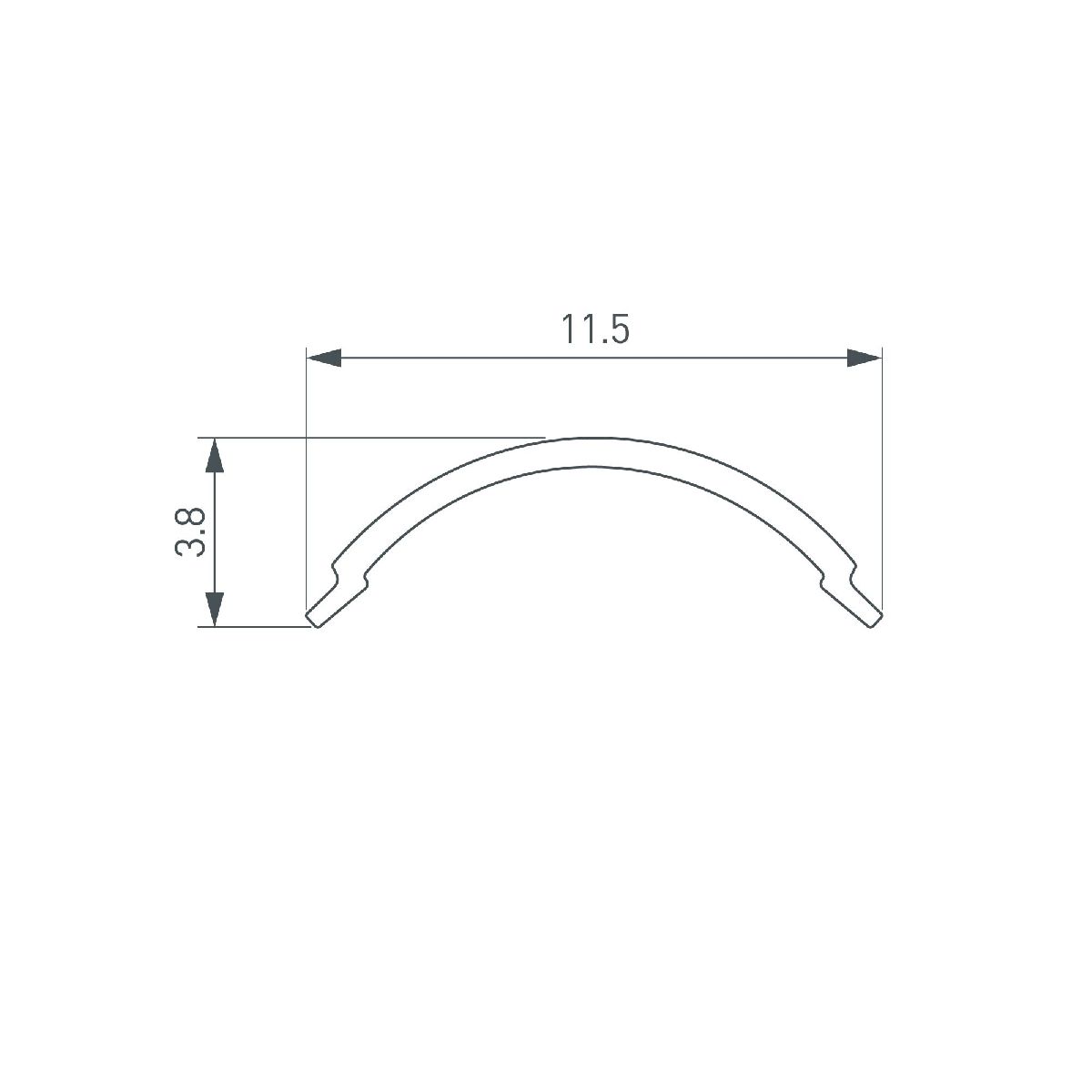 Экран SL-KANT-H10 ROUND OPAL 049167