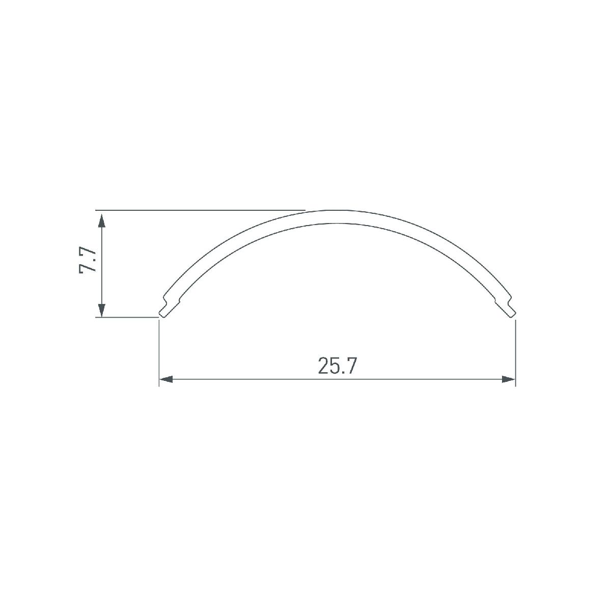 Экран SL-KANT-H20 ROUND OPAL 049168