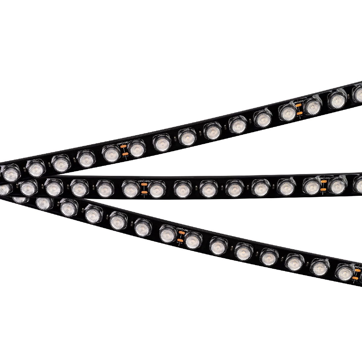 Светодиодная герметичная лента FLT-PS-A42-BLACK-23mm 24V Warm3000 (21 W/m, IP67, 15deg, 5m) 049300