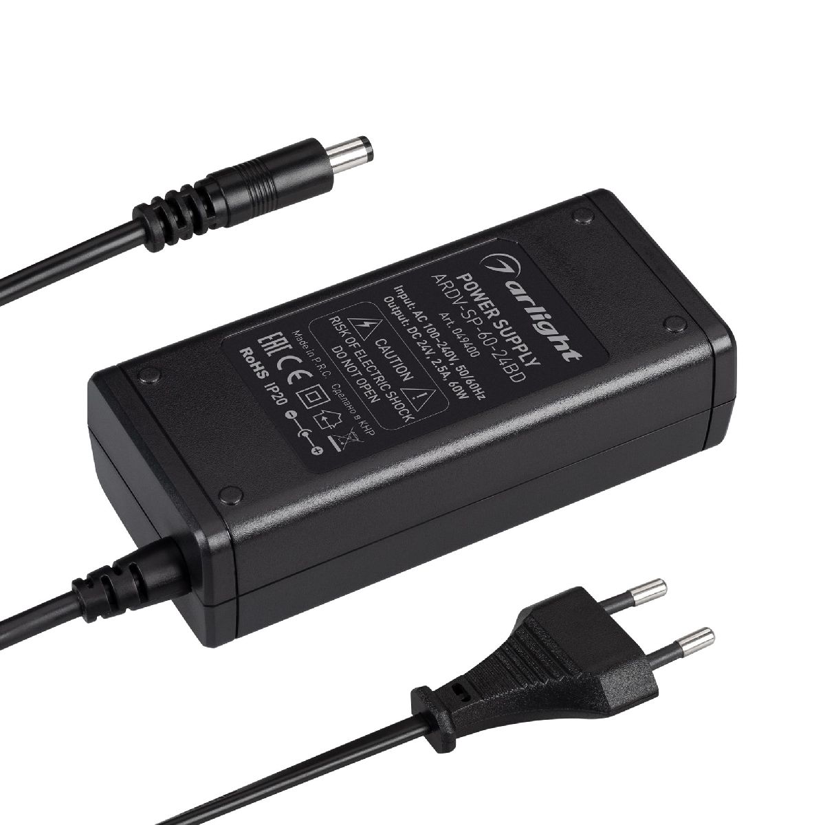 Блок питания ARDV-SP-60-24BD (24V, 2.5A, 60W) 049400