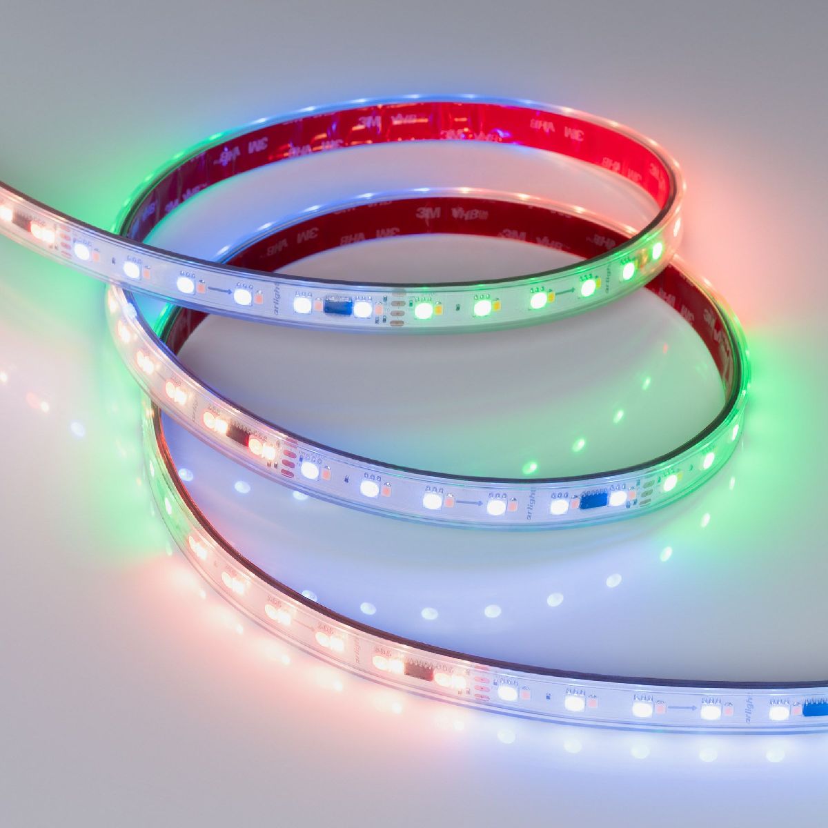 Светодиодная герметичная лента SPI-P-BA120-14mm 24V RGBW-White-PX6-BPT (16 W/m, IP66, 5060/2835, 5m) 049401
