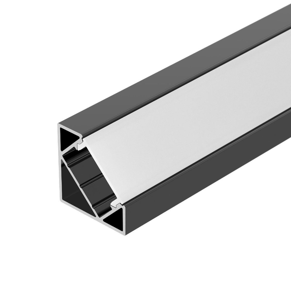 Алюминиевый профиль SL-KANT-H18-2000 BLACK 049430