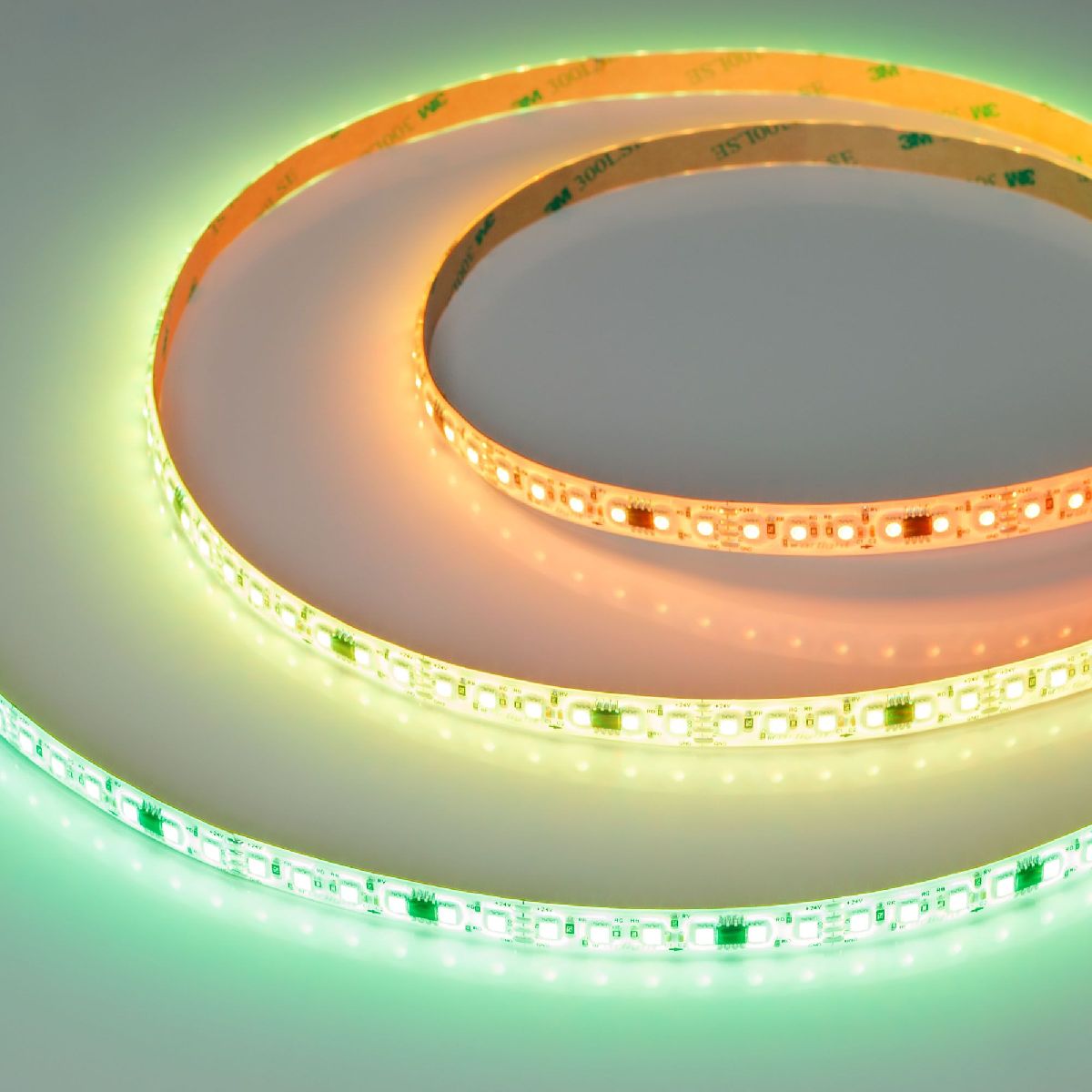 Светодиодная герметичная лента SPI-SE-A120-10mm 24V RGB-PX6-BPT (23 W/m, IP65, 2835, 5m) 049451