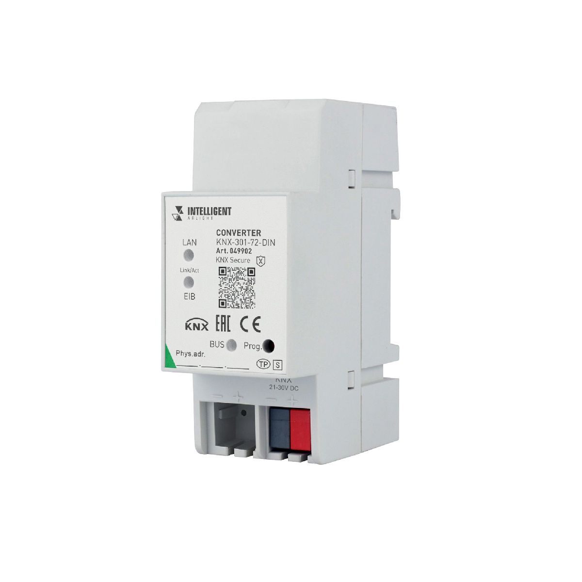 Конвертер KNX-301-72-DIN Grey (BUS, RJ-45, KNX-IP) 049902