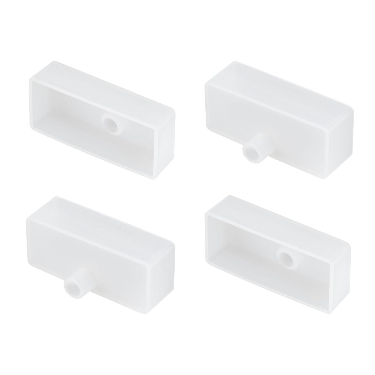 Заглушка WPH-FLEX-5025-TOP WHITE с отверстием 050121