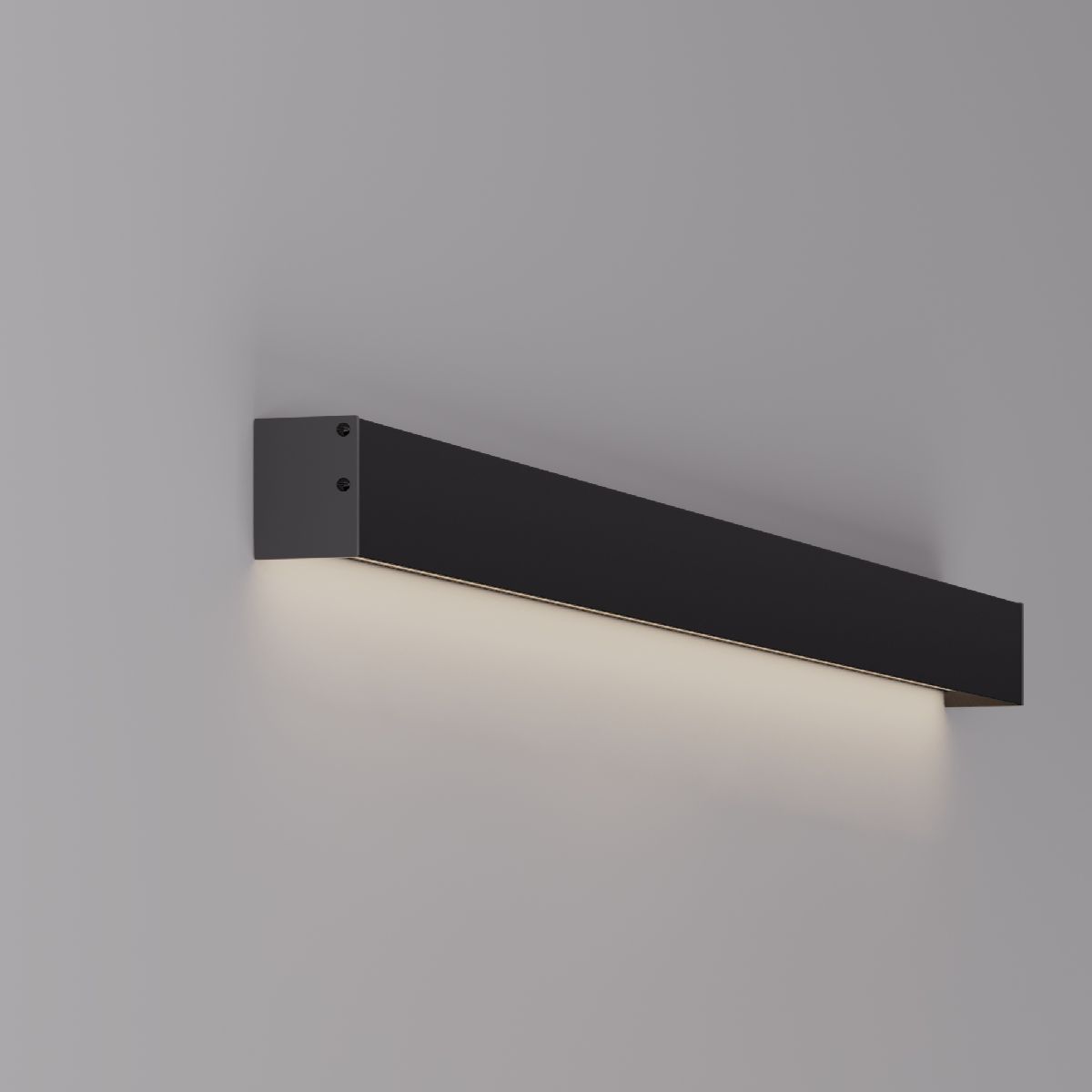 Алюминиевый профиль WALL-2228-2000 ANOD BLACK 050488