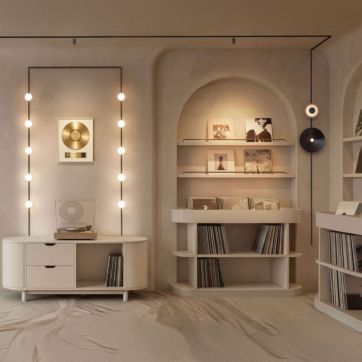 Трековый магнитный светильник MAG-MICROCOSM-SPOT-ZOOM-R47-9W Day4000 (BK, 15-55 deg, 24V) (IP20 Металл) 050988