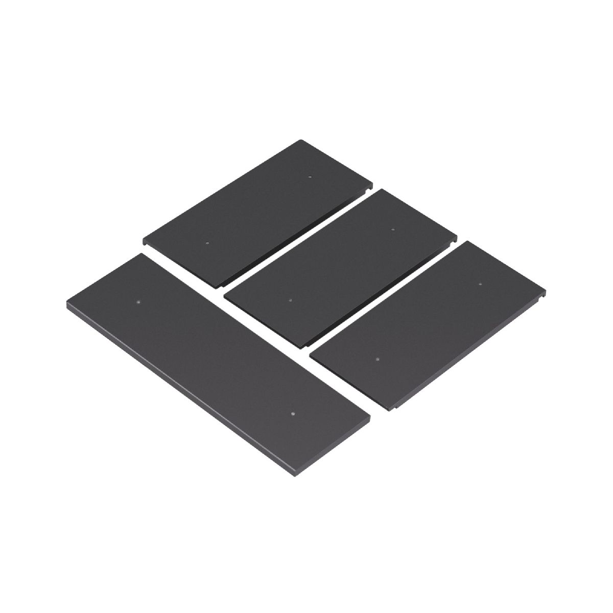 Накладка панели KNX-23-4G-SUF Dark Grey (Backlight) 051087