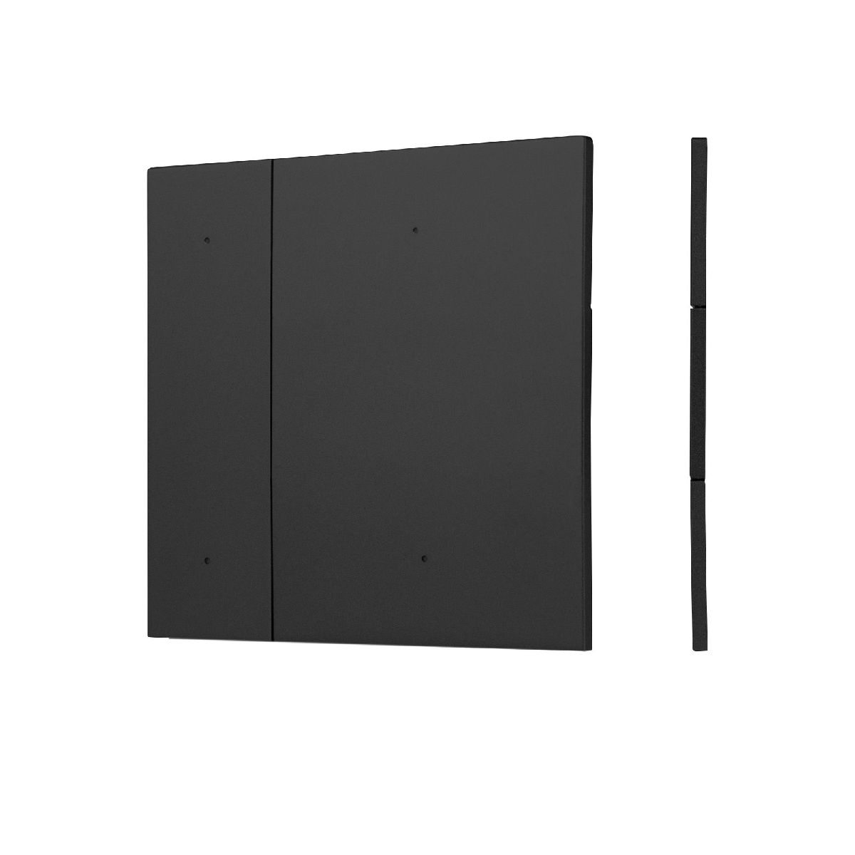 Накладка панели KNX-23-2G-SUF Black (Backlight) 051097