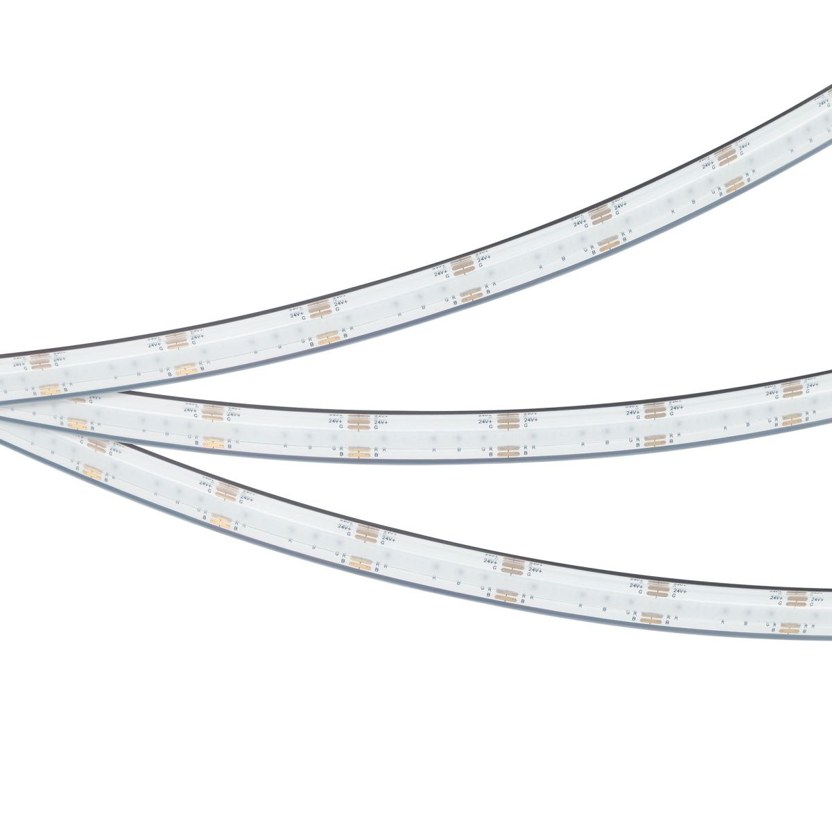 Светодиодная герметичная лента CSP-PFS-X540-12mm 24V RGB (15 W/m, IP68, TWP100, 5m) 051234